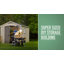 Keter Factor Shed 8x11ft - Brown