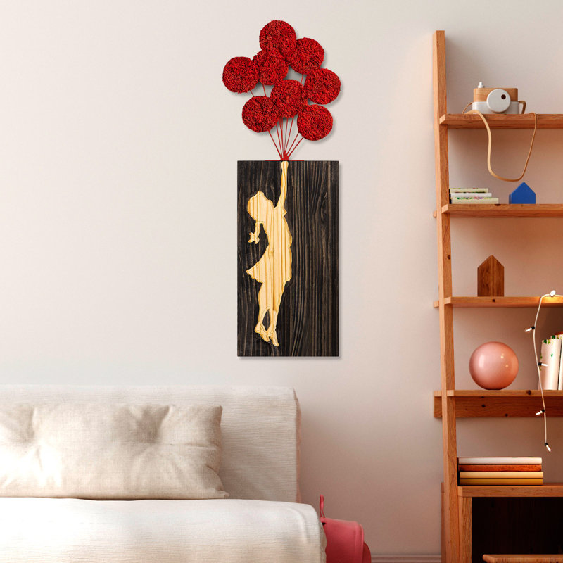 Handmade Wall Decor on Solid Wood