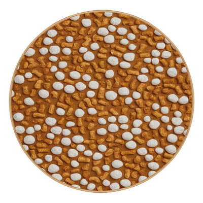 Washable Pork rinds Desserts Area Rug