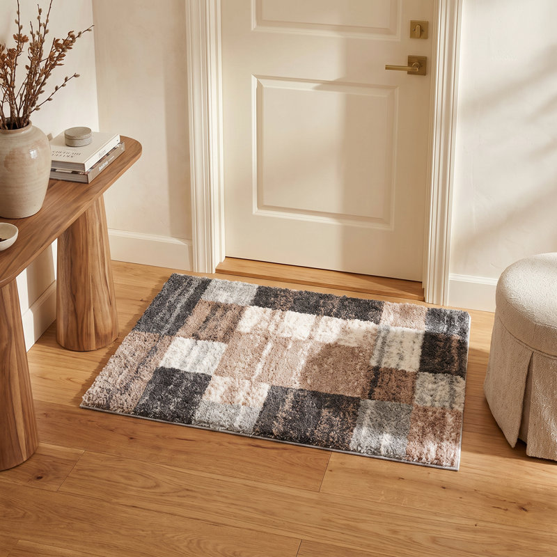 Geometric Indoor Rug, Rectangle 2'8" x 4'11"