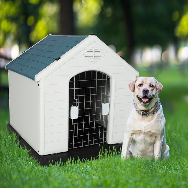 Tucker Murphy Pet™ Dunsmoor Blue Dog House | Wayfair