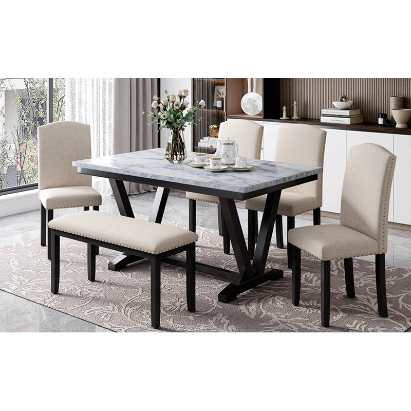 Dining Set,dining table set,dining room set, 5
