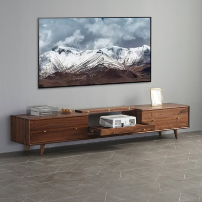 Nordic Style Walnut TV Stand