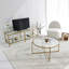 Plante Cross Legs Coffee Table