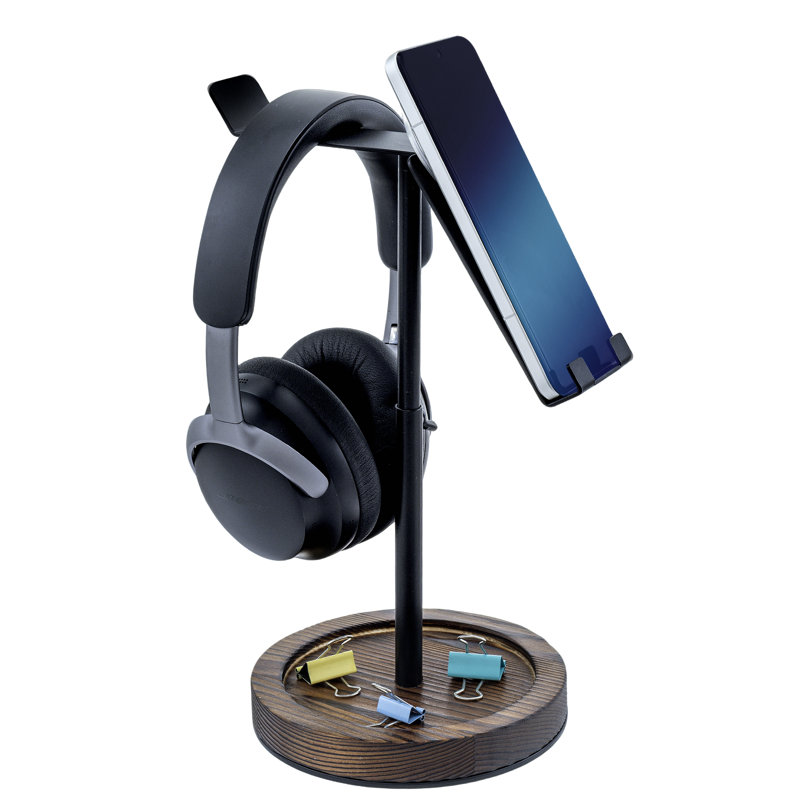 Desktop Head Phone Stand Audio Rack