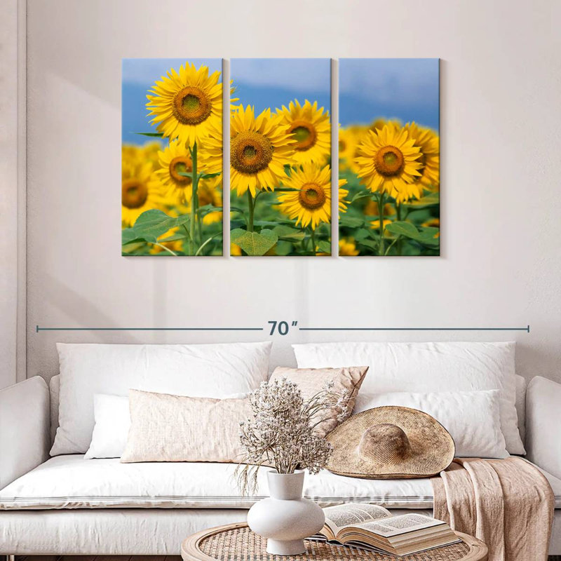 Harnek Honshu tournesols, H 28 po x l 45 po
