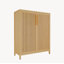 Armoire de rangement 42 pouces multi-scène à grande capacité, qui peut être utilisée comme armoire à chaussures