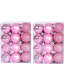 Ensemble 24 pièces d'ornement boule de Noël-413643651-438336701