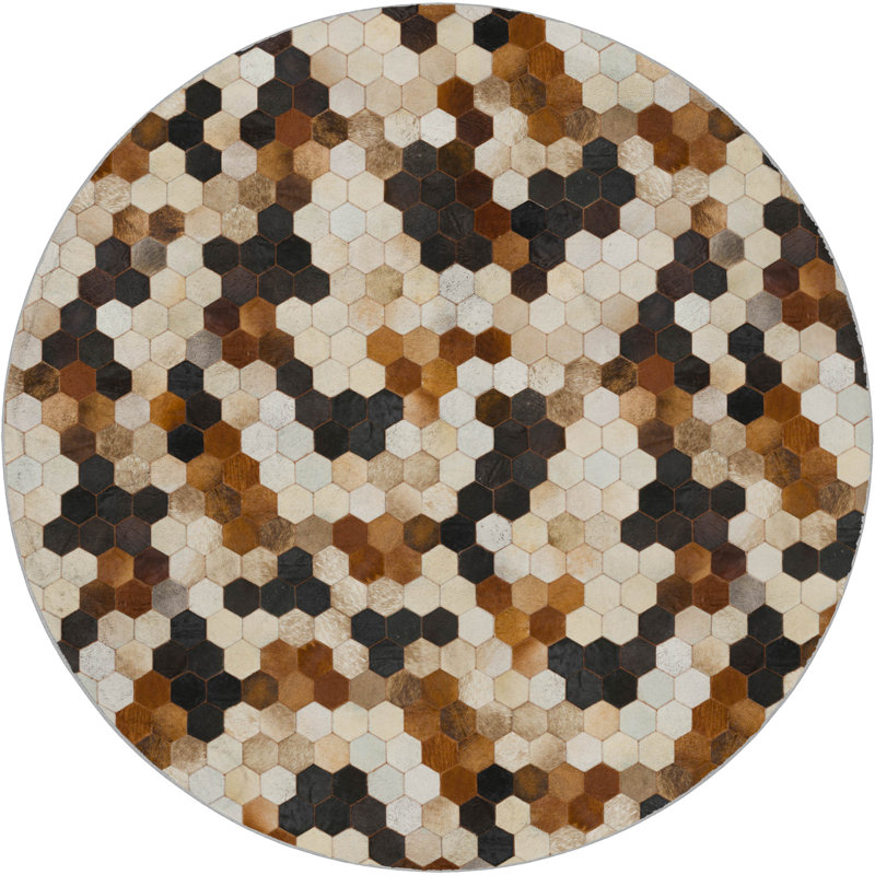 Premium Machine Washable Dream Shag ADS104 Octagon Rug, 8' Round