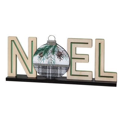 Eglanteen Text & Numbers Letter Block