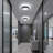 9.44" Acrylic&iron Led Flush Mount Ceiling Light