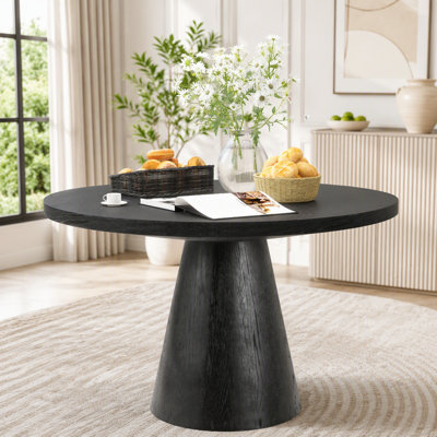 Retro Minimalist Round Dining Table