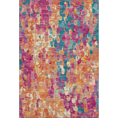 Premium Machine Washable Mayfield  Abstract Rug