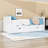 Wood Daybed with Drawers and Trundle-673626144