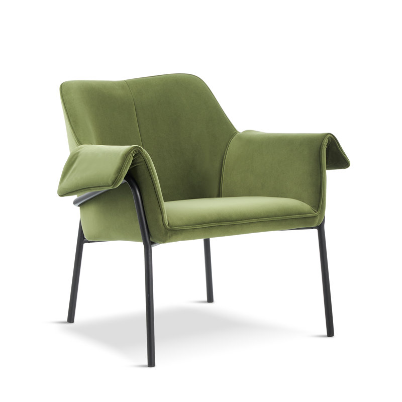 Maraia Upholstered Armchair, Olive Green