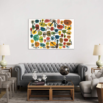 Mid Century I by Cheryl Warrick - Painting on Canvas