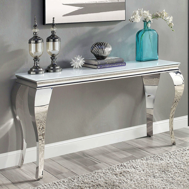Table de salon Glam, Blanc