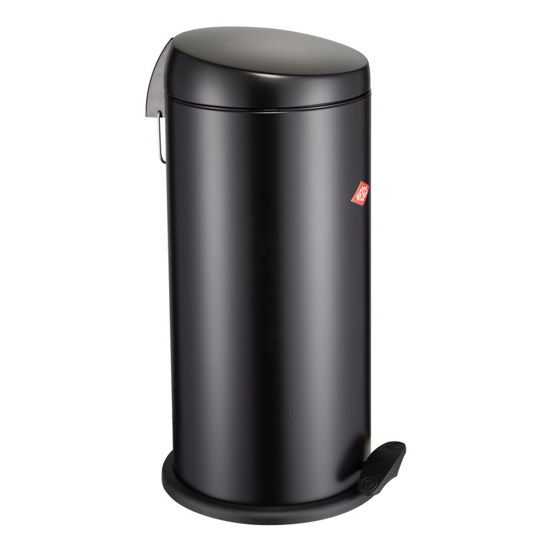 Step On Kitchen Trash Can - 22L, Black Matt