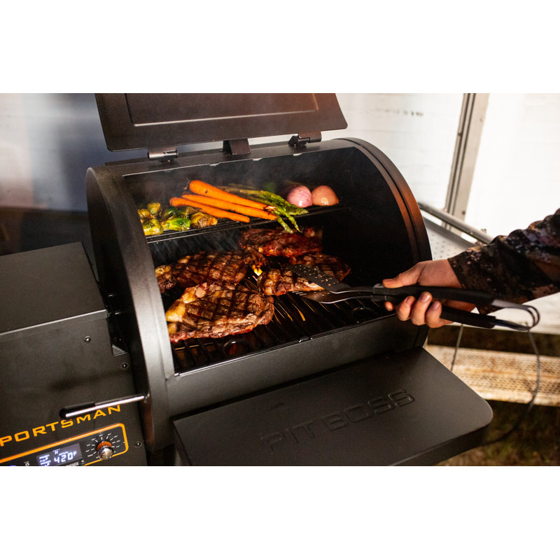 Pit Boss Stainless Steel Black Handle All-In-One Grill Tool