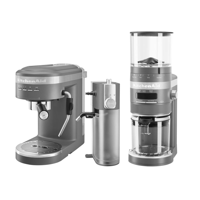 KitchenAid® Burr Coffee Grinder, Matte Charcoal Gray