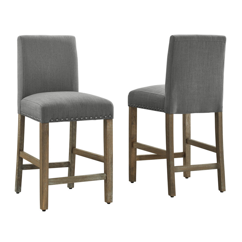 Tabouret de bar et de comptoir Bagnell, Tabouret de bar (assise de 30 po de hauteur), Brouillard