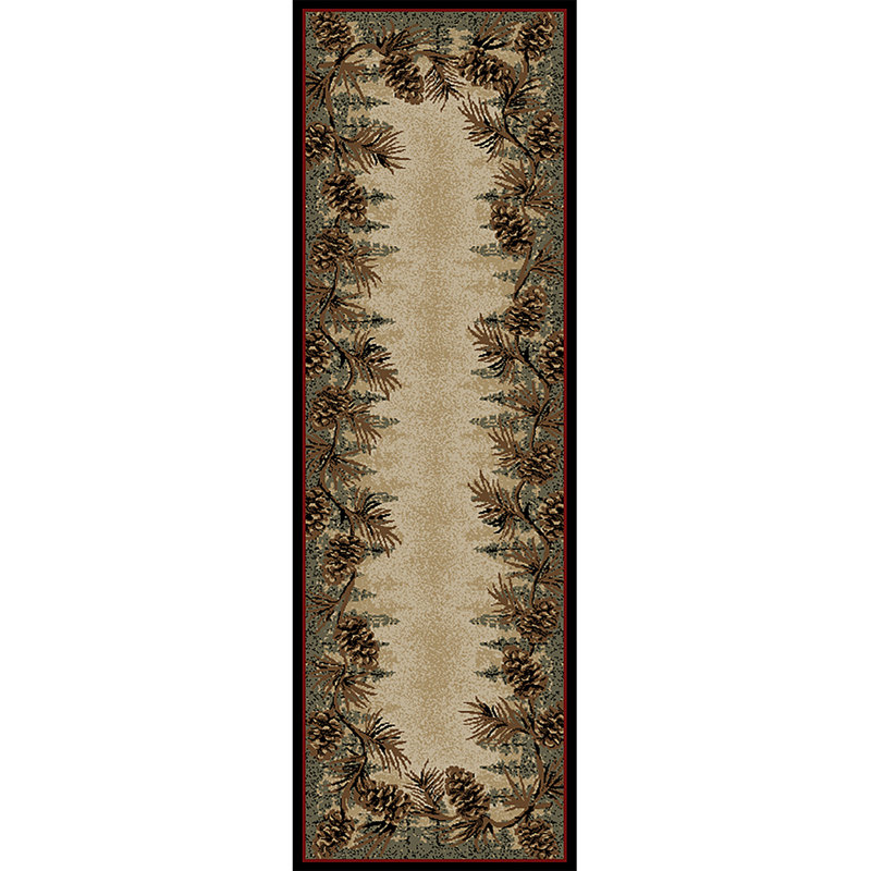 Seagle Floral Indoor Rug, Runner 2' x 8'