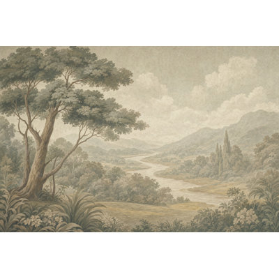 Cloudy Sky Wallpaper Paper Texture Removable Wall Decor