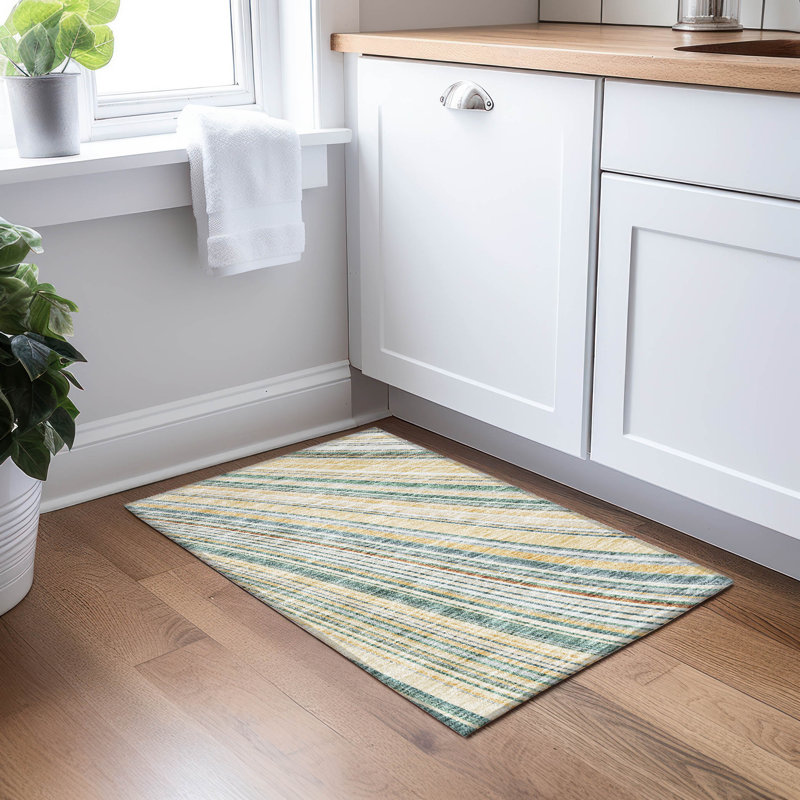 Tapis Chayden avec envers antidérapant, Rectangle 1 pi 8 po x 2 pi 6 po