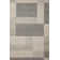 Burnis Geometric Hand Tufted Wool Area Rug in Dove/Ink