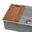 Ruvati Mahogany Wood Cutting Board-1270324875