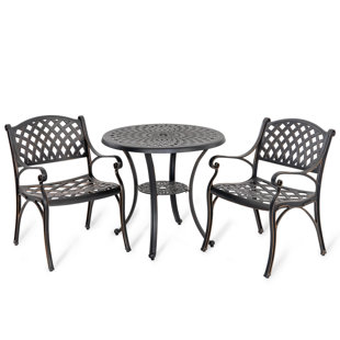 Abernon 31.5'' Round 2 - Person Bistro Set