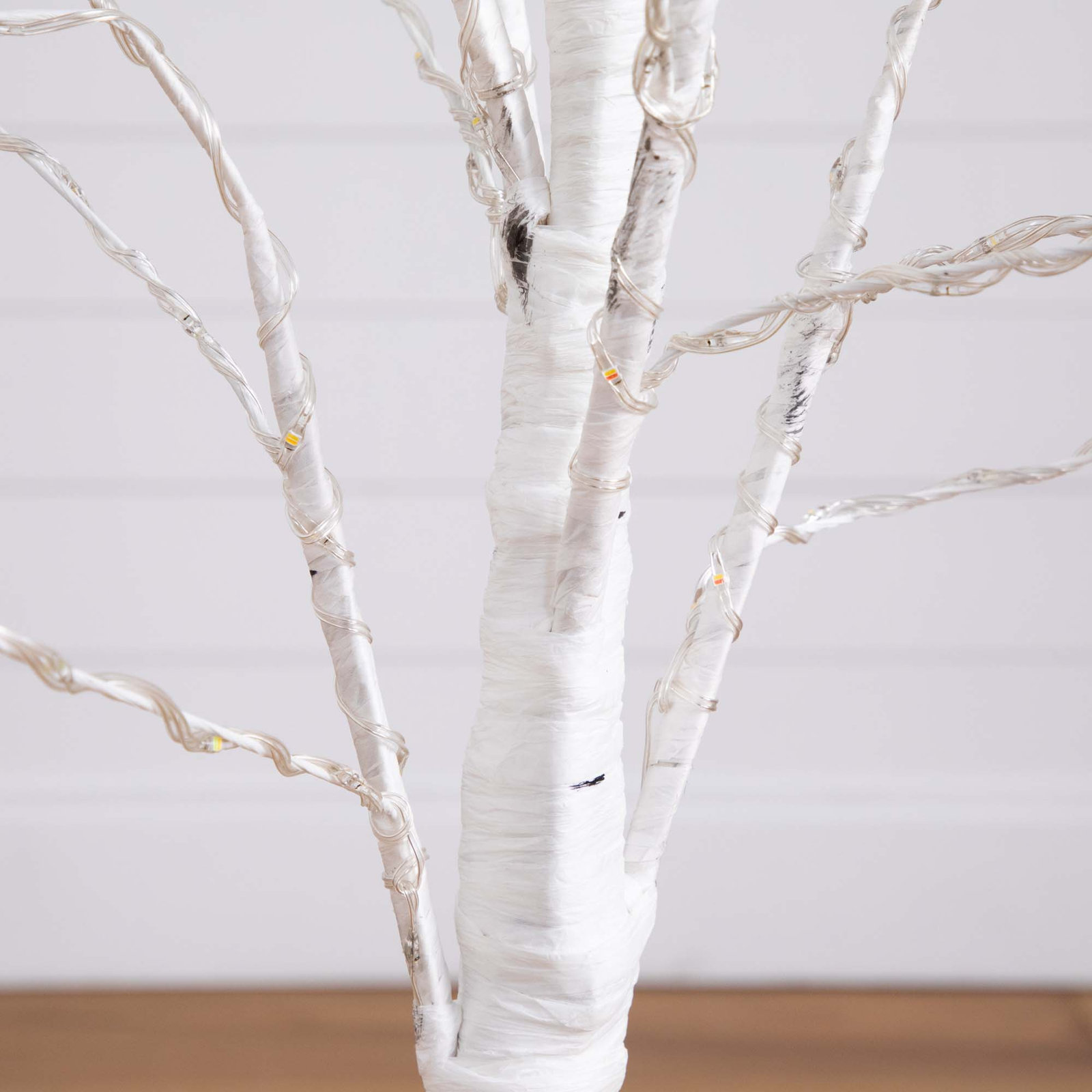 White 4' Pre-Lit Christmas Tree