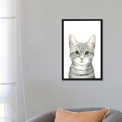 " Cat Portrait III " by Grace Popp