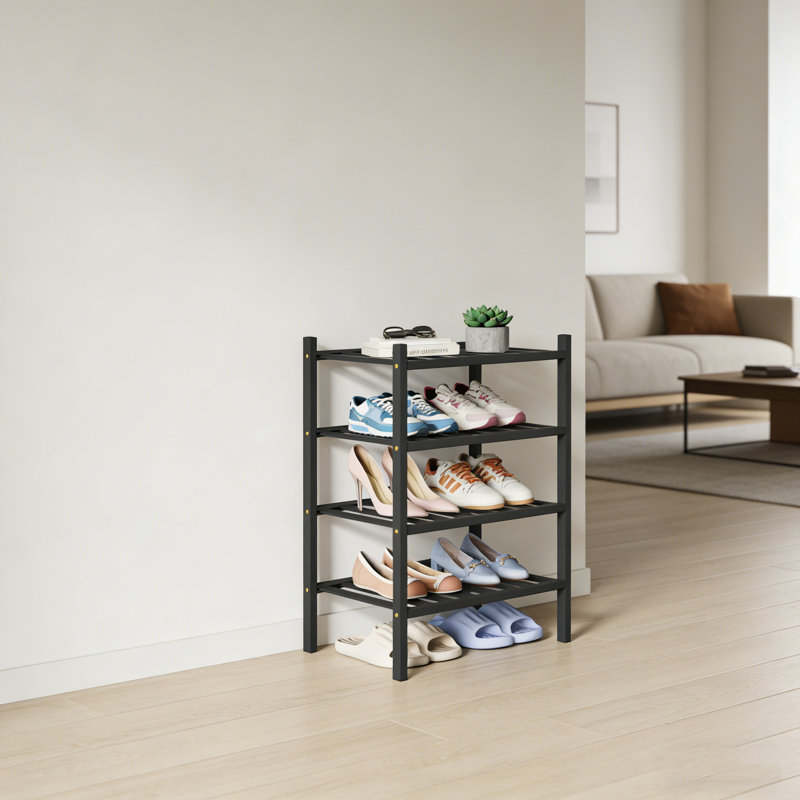 Bamboo Shoe Rack