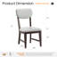Chaise rembourrée en bois massif-1972986806