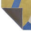 Tapis décoratif moderne bleu et jaune-141652536