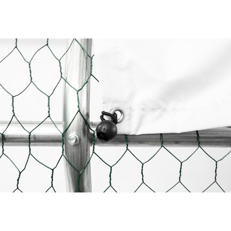 10x6x6ft Iron Chicken Run - Une option polyvalente pour l'aviculture 10 * 6 * 6ft