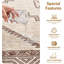 Aspire Homeware Boho Geometric Area Rug-796514374