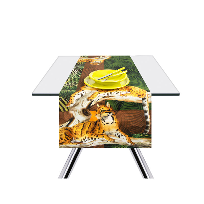 Leopard Table Runner