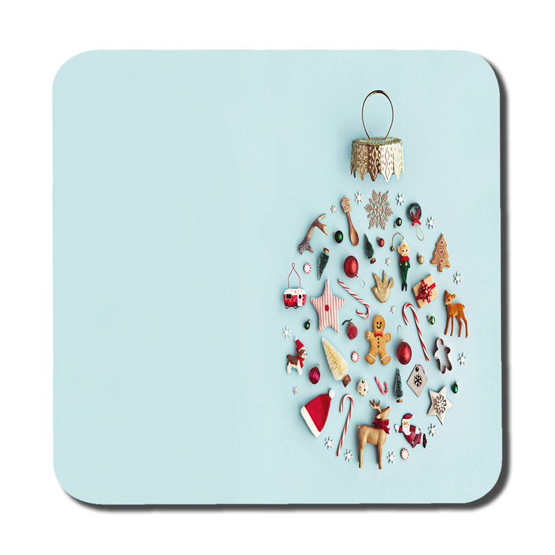 Square 6 Piece Coaster Set