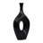 Ethean Decorative Stoneware Ceramic Vase with Sculptural Modern Silhouette and Textured Oval Body for Contemporary Display Appeal-1867914534