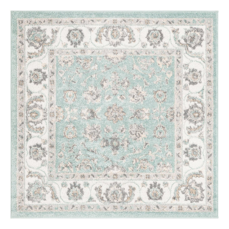 Hilley Oriental Indoor Rug, Square 4'