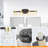 4- Wall Sconce, Clear Crystal , Matte Black + Golden, Bathroom & Dressing Room , Retro Design, Energy Saving Vintage Style Sconce With 4 Lights, Shades, Vanity Counter, Easy Setup