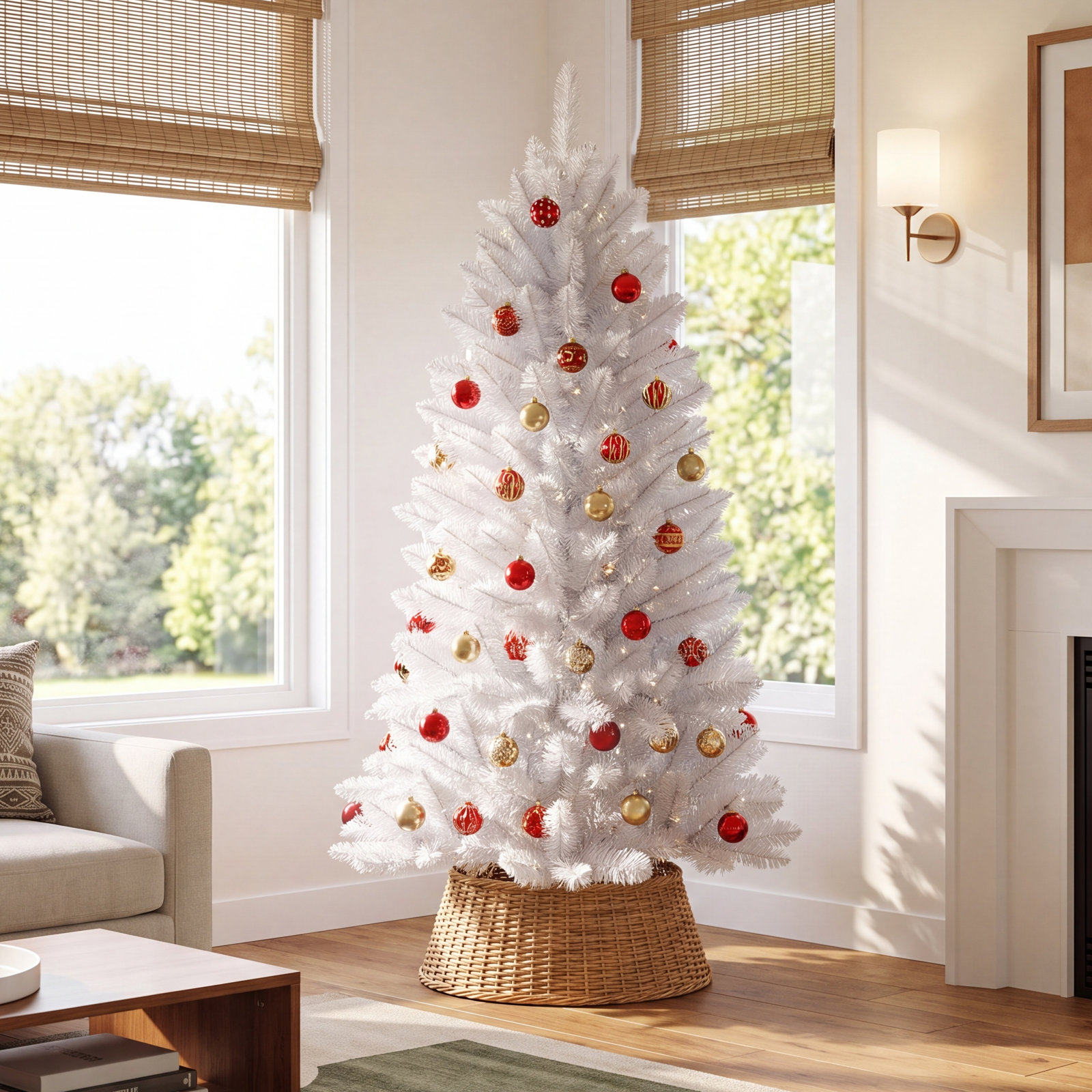 Grai Artificial Christmas Tree, 4'