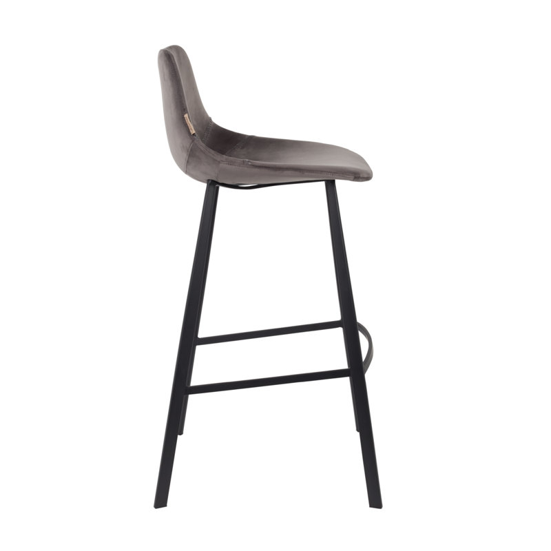 Franky 31" Bar Stool, Gray