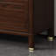 Buffet en bois massif clair luxueux