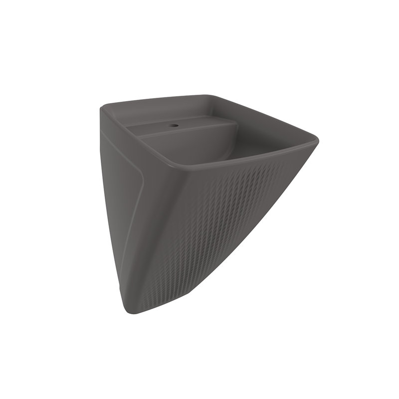 New Age Monoblock Basin - 73x47cm, Matte Anthracite