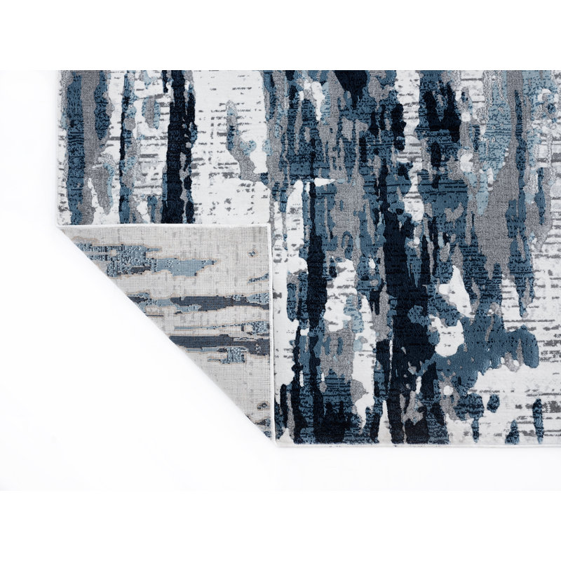 Tapis gris, Rectangle 7 pi 9 po x 9 pi 9 po