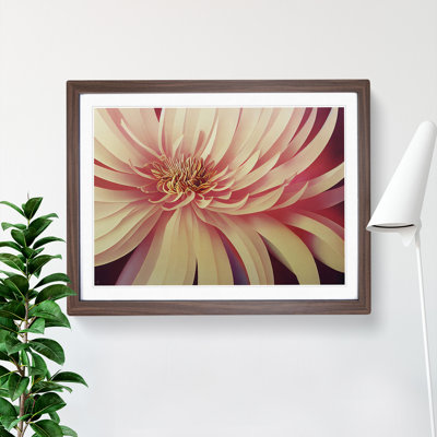Chrysanthemum Flower Vol.4 - Framed Print