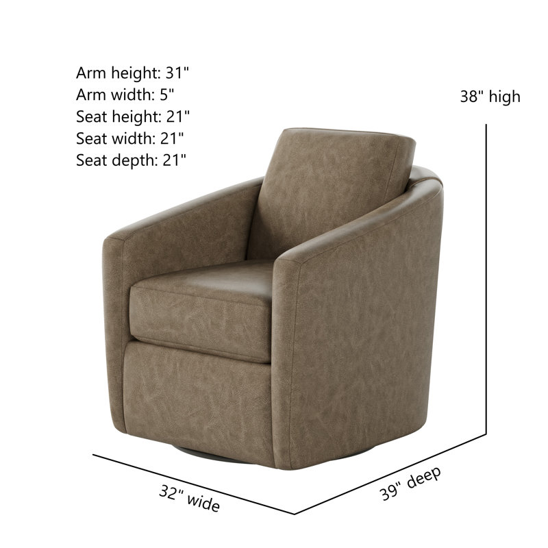 Daisey Swivel Glider, Passion Vintage